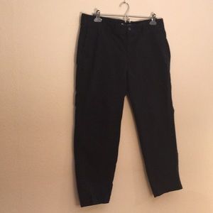 GAP Girlfriend Style Cropped Khaki | Navy Blue | Women's Size 12